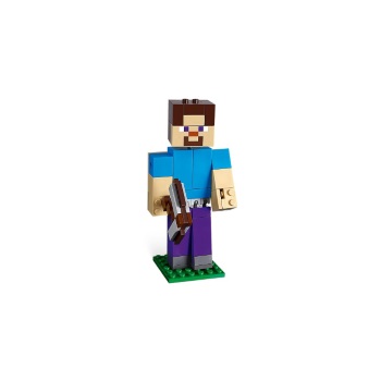 Lego set Minecraft Steve bigfig with parrot LE21148-2